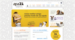 Desktop Screenshot of apauberlandia.org.br